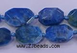 CNG5787 10*14mm - 12*16mm faceted freeform apatite beads