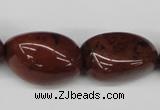 CNG58 15.5 inches 12*18mm - 20*35mm nuggets brecciated jasper beads