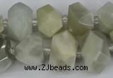 CNG5832 15.5 inches 12*16mm - 15*20mm faceted nuggets moonstone beads