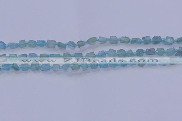 CNG5908 15.5 inches 4*6mm - 6*10mm nuggets rough light apatite beads