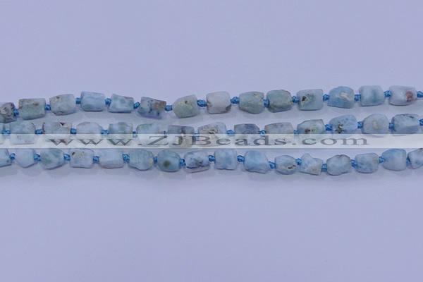 CNG5915 15.5 inches 4*6mm - 6*10mm nuggets rough larimar beads