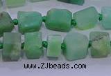 CNG5916 4*6mm - 6*10mm nuggets rough Australia chrysoprase beads