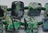 CNG6006 15.5 inches 12*16mm - 15*18mm nuggets agate beads