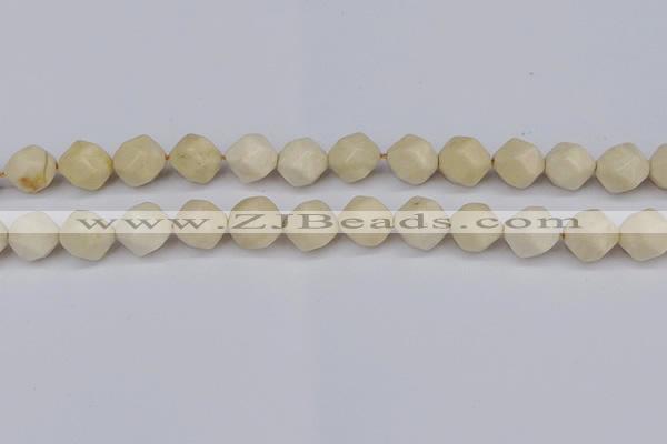 CNG6049 15.5 inches 12mm faceted nuggets jasper beads