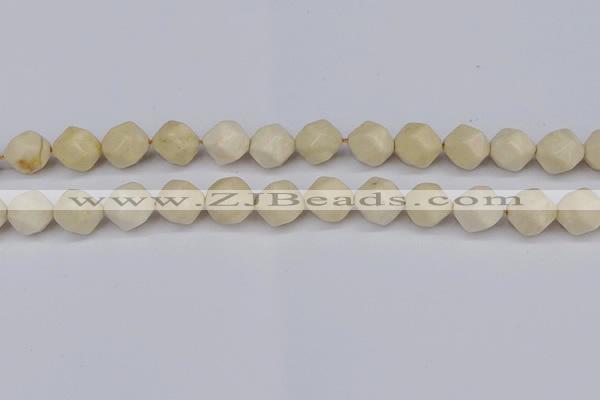 CNG6049 15.5 inches 12mm faceted nuggets jasper beads