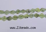 CNG6330 14*18mm - 16*22mm freeform green rutilated quartz beads