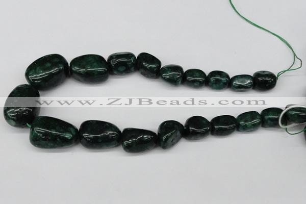CNG64 15.5 inches 10*14mm - 20*30mm nuggets dyed gemstone beads