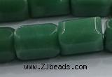 CNG6415 15.5 inches 15*20mm faceted nuggets green aventurine beads