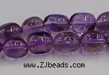 CNG6853 15.5 inches 8*12mm - 10*14mm nuggets amethyst beads