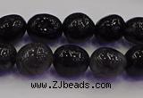 CNG6868 8*12mm - 10*14mm nuggets black rutilated quartz beads