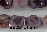 CNG688 15.5 inches 15*18mm - 18*20mm faceted nuggets agate beads