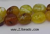 CNG6881 15.5 inches 12*16mm - 13*18mm nuggets yellow opal beads