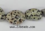 CNG69 15.5 inches 10*16mm - 25*35mm nuggets dalmatian jasper beads