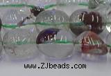 CNG6912 15.5 inches 12*16mm - 13*18mm nuggets green phantom quartz beads