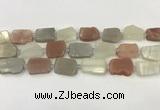 CNG6944 15.5 inches 13*18mm - 20*22mm freeform mixed moonstone beads