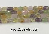 CNG6960 9*12mm - 12*16mm faceted nuggets mixed quartz beads