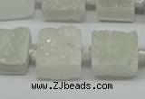 CNG7000 15.5 inches 14mm - 16mm freeform druzy agate beads