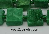 CNG7006 15.5 inches 14mm - 16mm freeform druzy agate beads