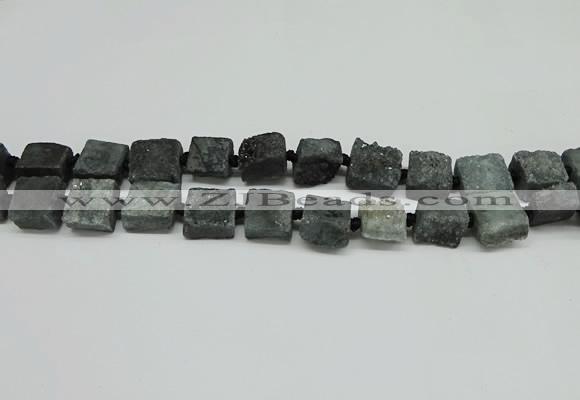 CNG7008 15.5 inches 14mm - 16mm freeform druzy agate beads