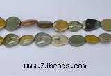 CNG7112 18*25mm - 30*40mm freeform wildhorse picture jasper beads