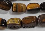 CNG738 15.5 inches 13*18mm nuggets yellow tiger eye beads wholesale