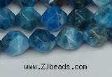 CNG7431 15.5 inches 8mm faceted nuggets apatite gemstone beads
