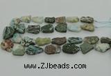 CNG7460 15.5 inches 15*22mm - 20*30mm freeform larimar beads