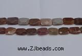 CNG7486 15.5 inches 18*25mm - 20*30mm faceted freeform sunstone beads