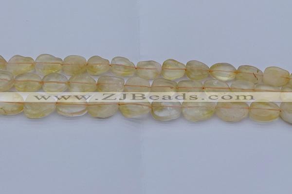 CNG7572 15.5 inches 10*14mm - 13*18mm freeform citrine beads