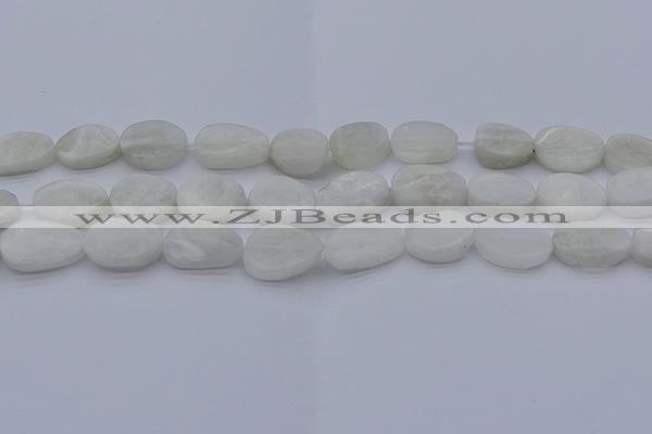 CNG7575 15.5 inches 10*14mm - 13*18mm freeform white moonstone beads