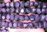 CNG7585 15.5 inches 12*16mm - 13*18mm faceted nuggets hematite beads