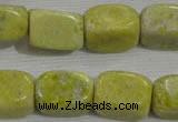 CNG761 15.5 inches 15*20mm nuggets lemon jade beads wholesale