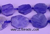 CNG7613 15.5 inches 12*12mm - 15*16mm freeform kyanite beads