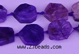 CNG7614 15.5 inches 13*14mm - 16*18mm freeform charoite beads