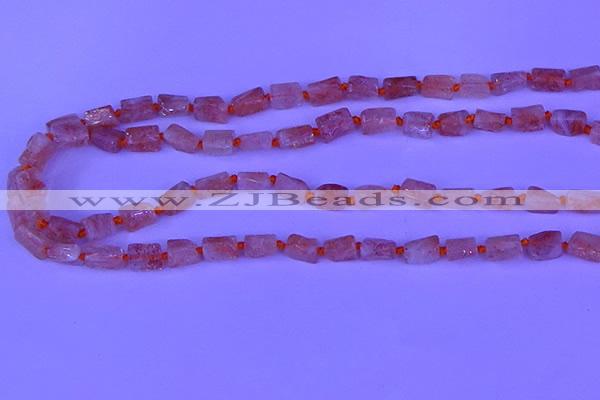 CNG7637 15.5 inches 5*7mm - 8*10mm nuggets sunstone beads