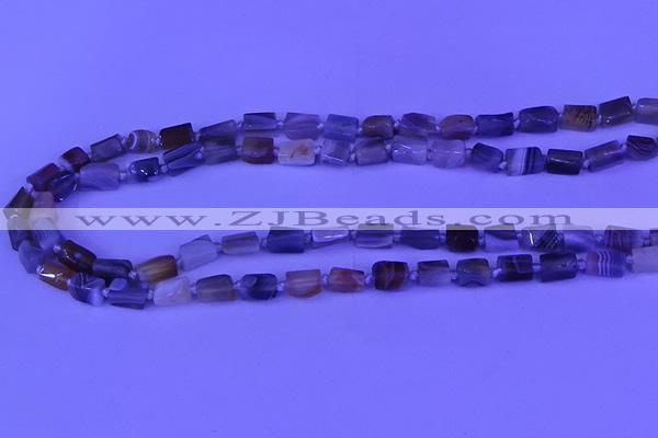CNG7642 15.5 inches 5*7mm - 8*10mm nuggets Botswana agate beads