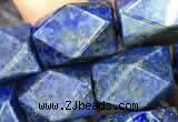 CNG7849 15.5 inches 12*16mm - 13*18mm faceted nuggets lapis lazuli beads