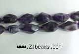 CNG7956 15.5 inches 15*25mm - 20*40mm nuggets smoky quartz beads