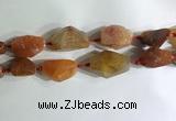 CNG7959 15.5 inches 15*25mm - 20*40mm nuggets agate beads