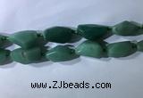 CNG7961 15.5 inches 15*25mm - 20*40mm nuggets green aventurine beads
