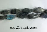 CNG7964 15.5 inches 15*25mm - 20*40mm nuggets labradorite beads