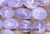 CNG8002 15.5 inches 6*8mm nuggets light lavender amethyst beads