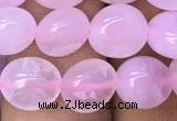 CNG8033 15.5 inches 8*10mm nuggets rose quartz beads wholesale