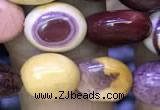 CNG8047 15.5 inches 8*10mm nuggets mookaite jasper beads