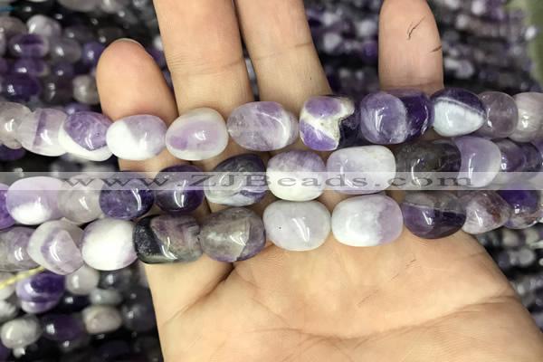 CNG8061 15.5 inches 8*10mm - 10*14mmm nuggets dogtooth amethyst beads