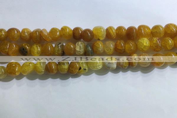 CNG8108 15.5 inches 6*8mm - 10*12mm agate gemstone chips beads