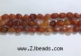 CNG8119 15.5 inches 8*12mm nuggets agate beads wholesale