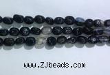 CNG8126 15.5 inches 8*12mm nuggets agate beads wholesale