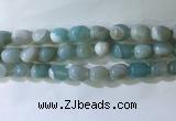 CNG8136 15.5 inches 8*12mm nuggets striped agate beads wholesale