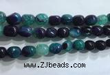 CNG8162 15.5 inches 10*14mm nuggets agate beads wholesale